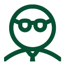 School administrators Icon Male