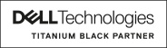 Dell Titanium Black Partner Logo