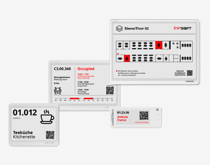 Bild des digitalen Werbebildschirms