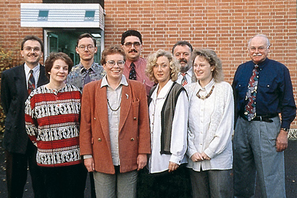  Mitarbeitende im Systemhaus Würzburg 1993