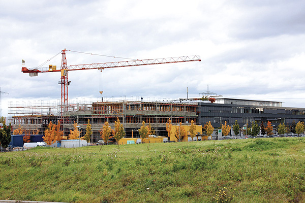  Anbau an das bestehende Firmengebäude in Neckarsulm