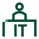 ServiceDesk–ITSupportTicketing Icon