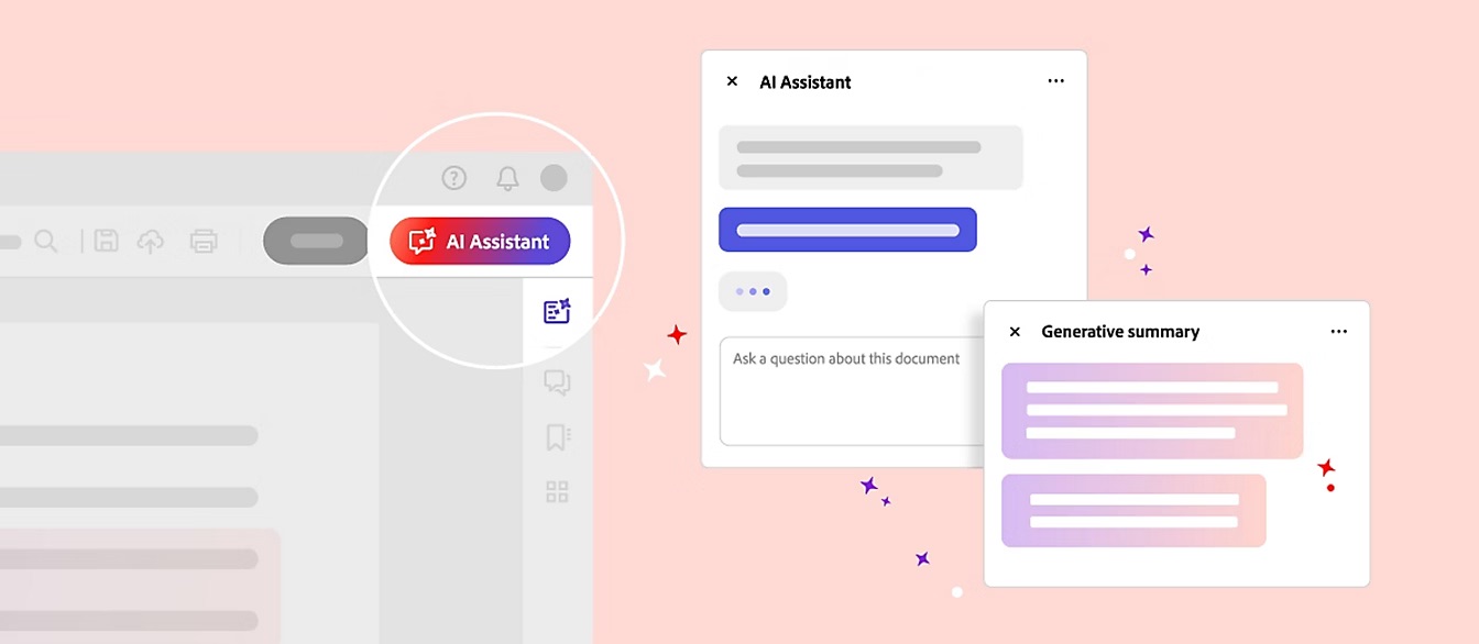 Generative AI Assistant Adobe Acrobat