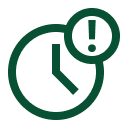 Clock delayed expired 1 Icon