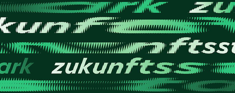 zukunftsstark Schriftzug