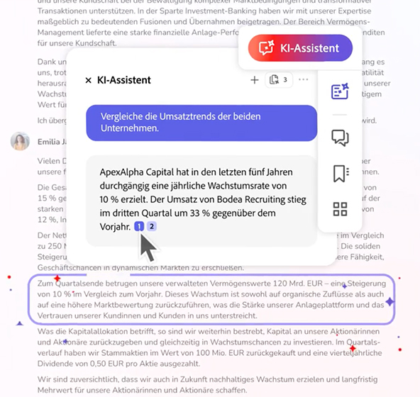 Adobe Ki Komplexe Dokumente