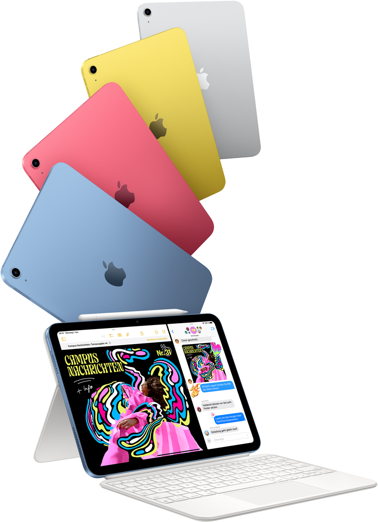 Apple iPad A16 Chip Deutsch Screen