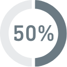 Icon 50 percent