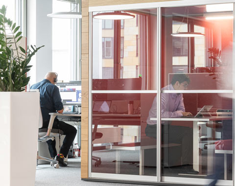 Menschen im Büro